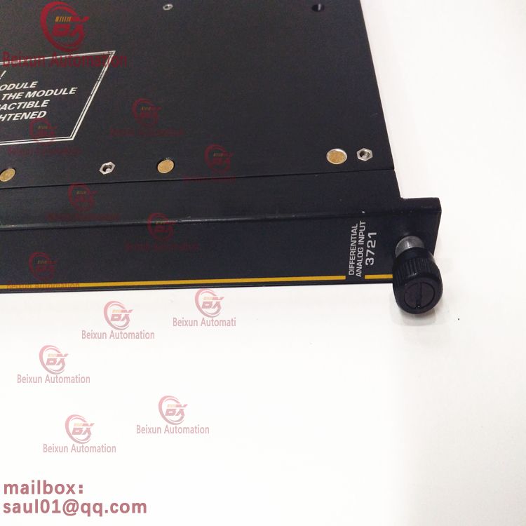Triconex 3721 Analog input module 0 - 5 VDC, 32 Point