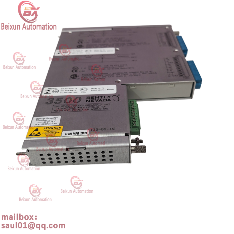 Bently 135489-02 Relay module