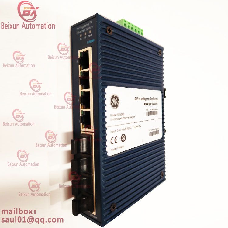 GE Emerson SLN080 IC086SLN080-A 8-port Unmanaged Ethernet Sw