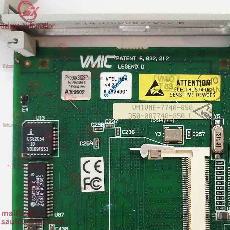 GE VMIC VMIVME7740 VMIVME-7740-855 VMEbus-based single-board computer