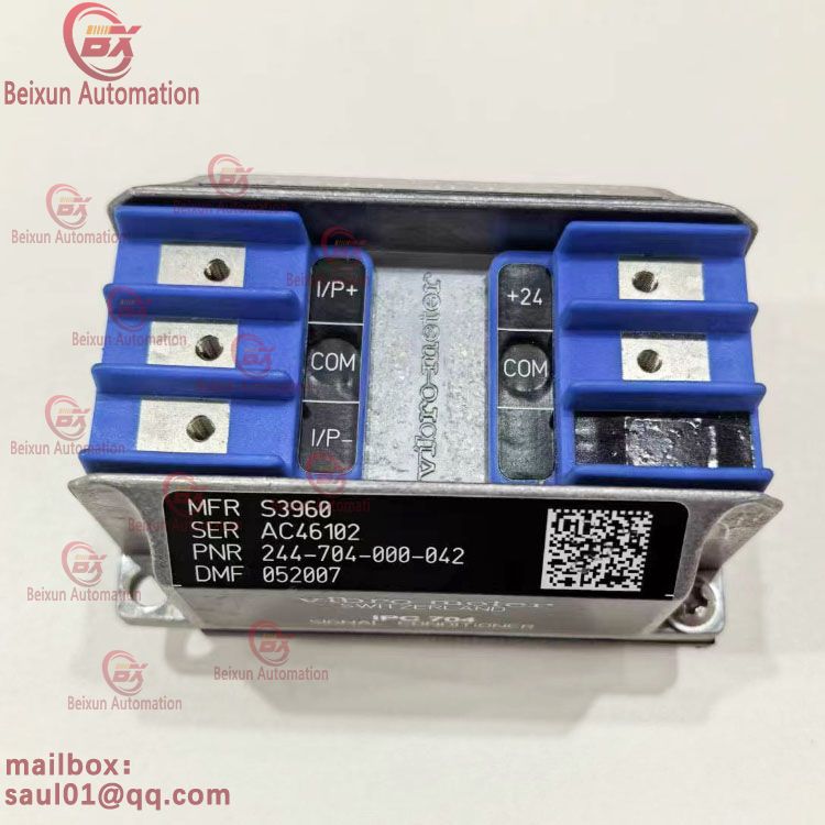 MEGGITT VIBRO-METER 244-704-000-042 SIGNAL CONDITIONNER MODULE