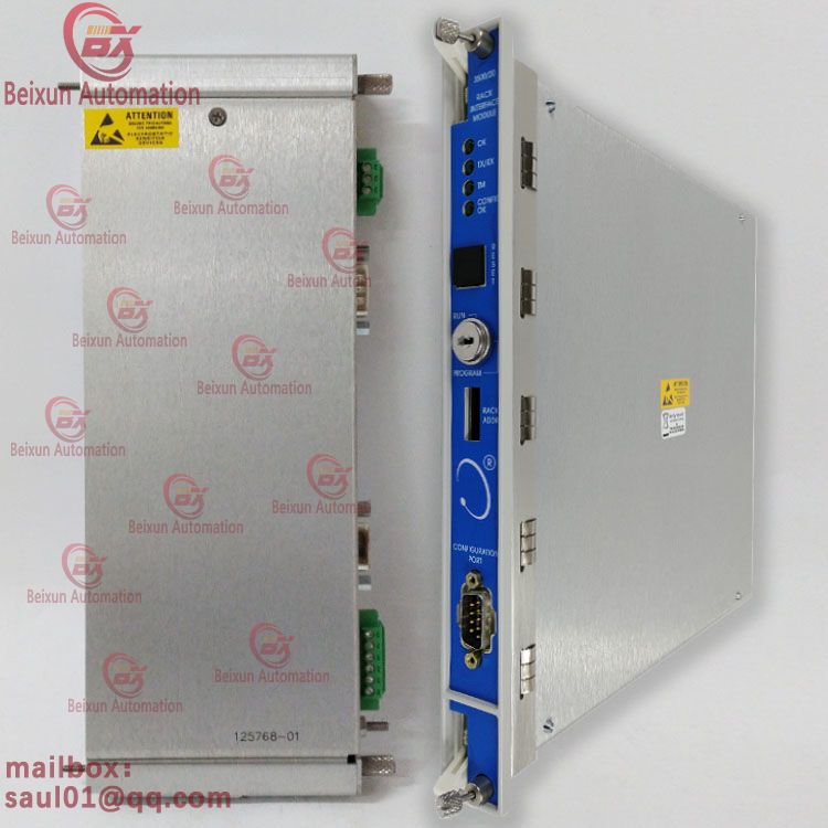 BENTLY 3500-20-01-01-00 Front card125744-02+Back card125768-