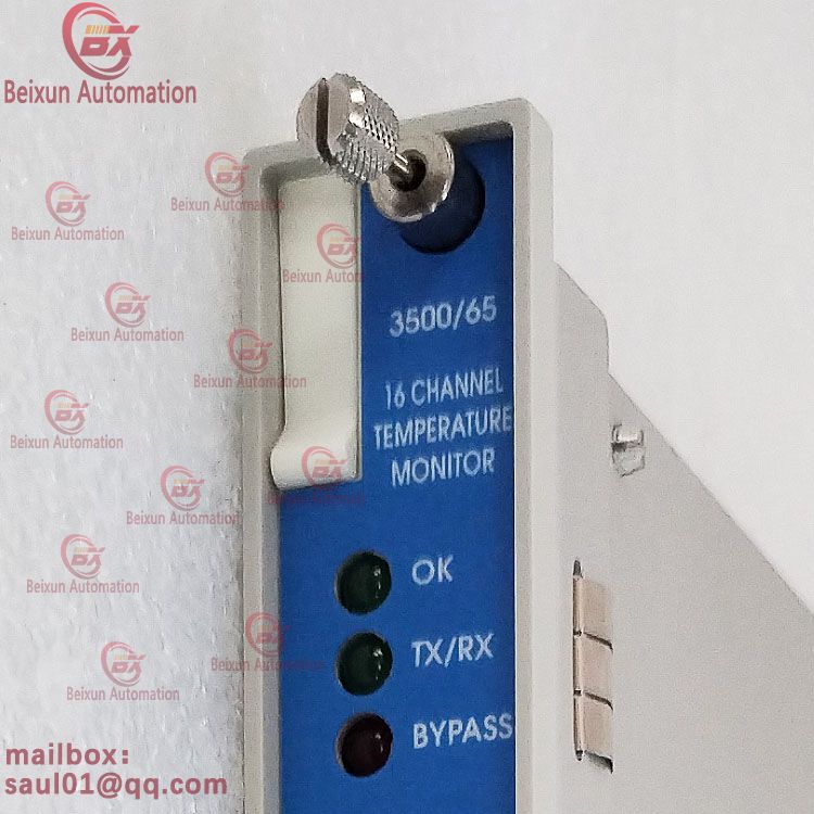 Bently 3500-65 Temperature Monitor 145988-02 16-Channel