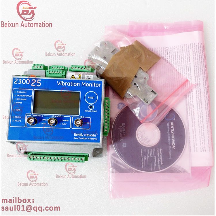 Bently Nevada 2300 25-00 Vibration Monitor 2300-25 Machinery Condition Monitoring