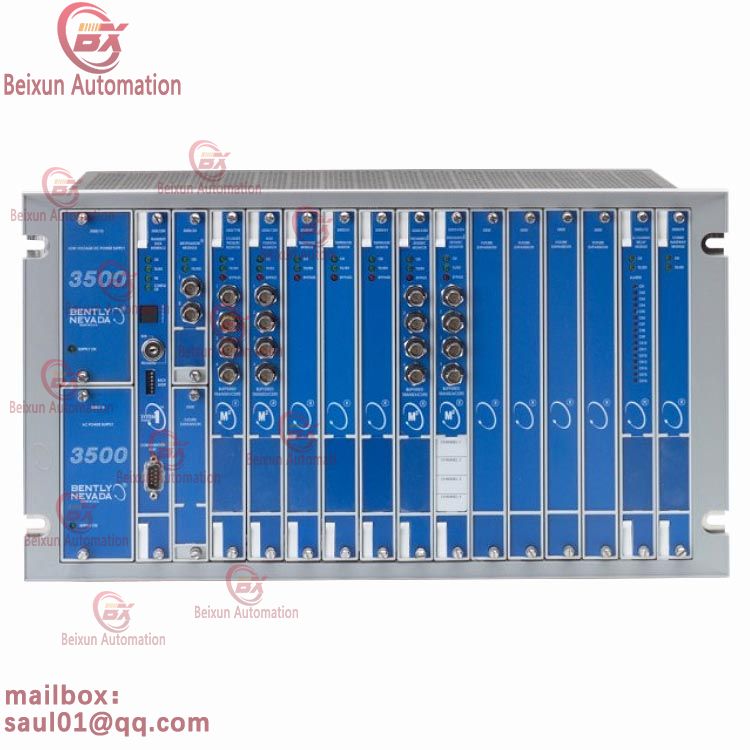 Bently Nevada 3500 Series on-line Machinery Monitoring Syste