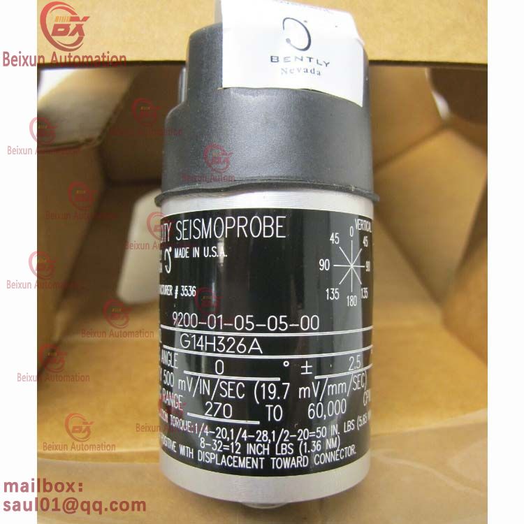 Bently Nevada Probe 9200-01-05-05-00 Velocity Seismoprobe 920001050500