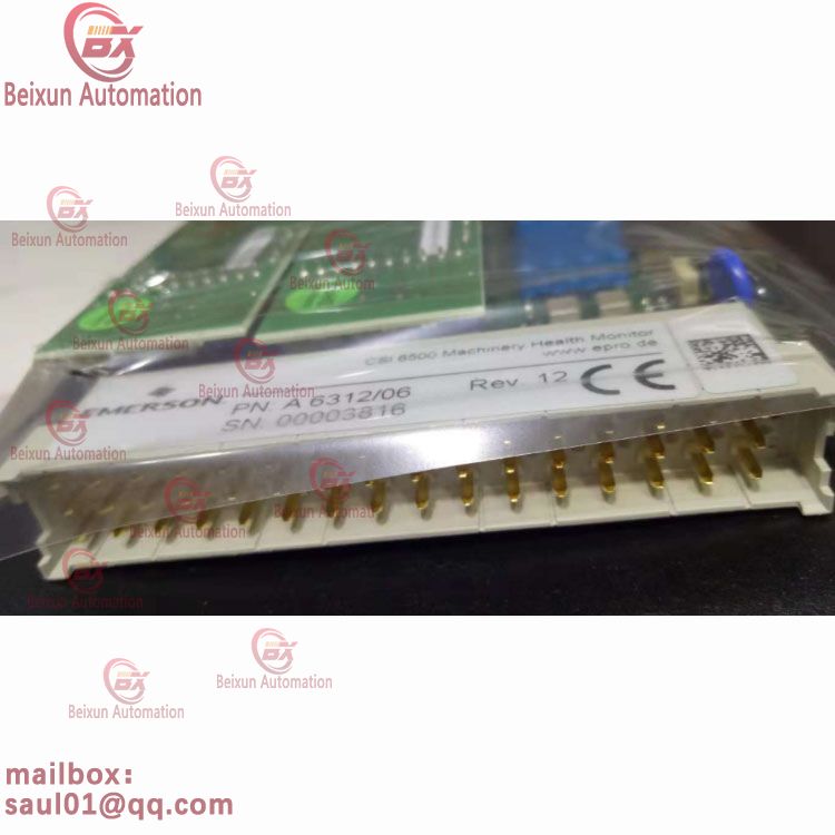 EMERSON A6312 9199-00024 Speed Key Module (8HP) A6312 06 A6312 08