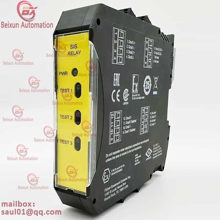 EMERSON KJ2231X1-EA1 SIS Relay Module