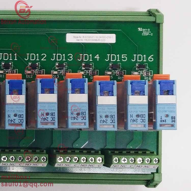 OVATION WESTINGHOUSE R-S108V01-16-24VDC-C10-1 Wiring Board Terminal block