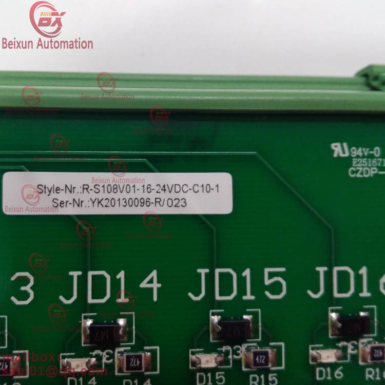 OVATION WESTINGHOUSE R-S108V01-16-24VDC-C10-1 Wiring Board Terminal block