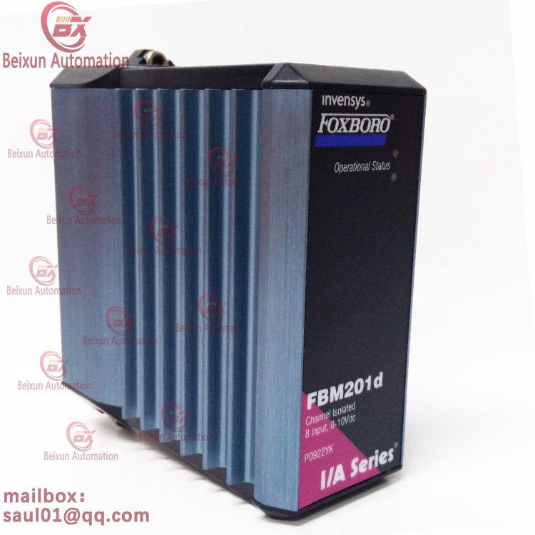 FOXBORO FBM201d P0922YK analog input module