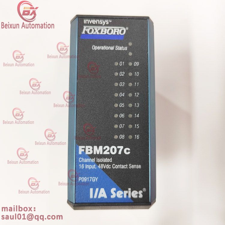 Foxboro FBM207c Channel Isolated- IA Series- P0917GY 0G Inve