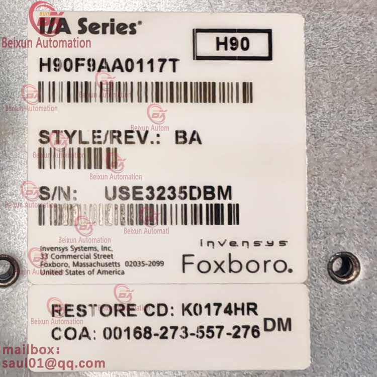 FOXBORO H90 H90C9AA0117S (computer) Workstation Server