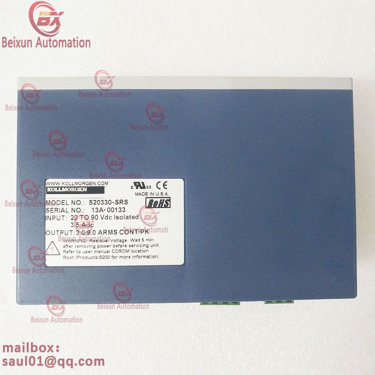 KOLLMORGEN S20330-SRS S200 Series SynQNet Servo controller
