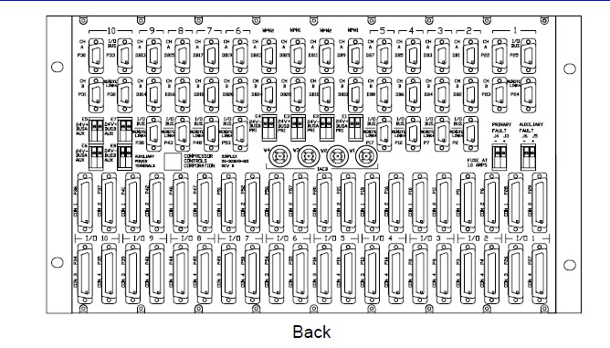 CCC MFC-10-2 50-303040-001 Rack and backplane(图1)