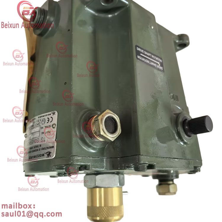 WOODWARD 8516-180 Turbine Gearbox, 8516 Series Speed Governor TG611-13